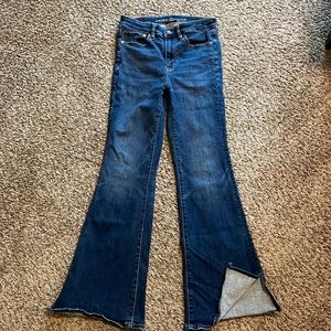 AE High Waisted Flare Jeans